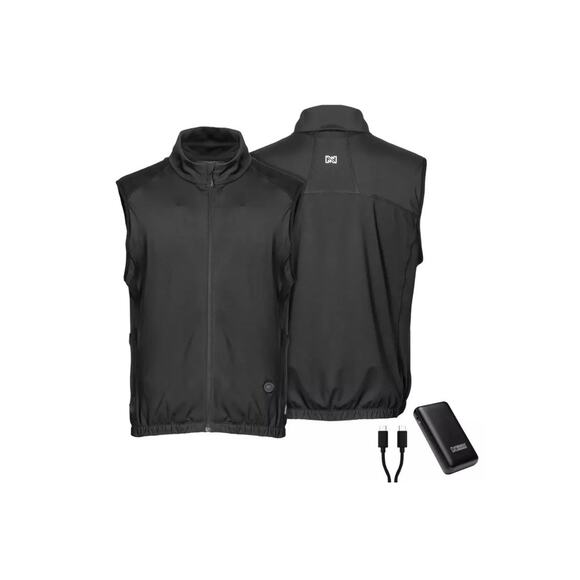 Mobile Warming Battery Powered Heated Vest Large Size Unisex Heat up to 16 Hours - Picture 3 of 5